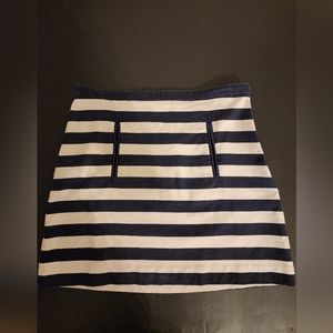 Draper James Striped Mini Skirt